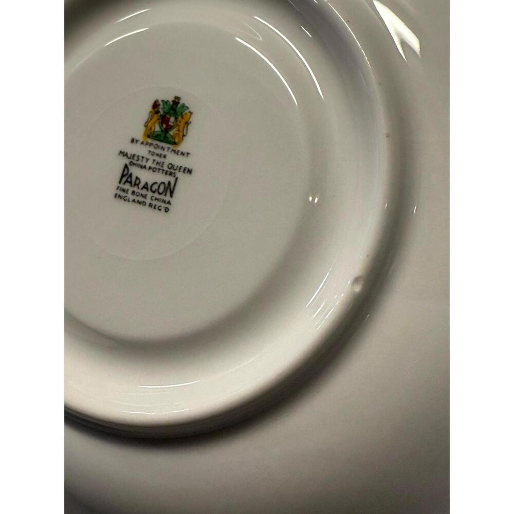 Vintage Canada Coats of Arms Replacement Saucer 5.5” Paragon - Picture 3 of 3